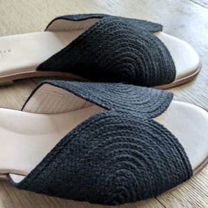 Cole Haan Jute Slide Sandal size 10